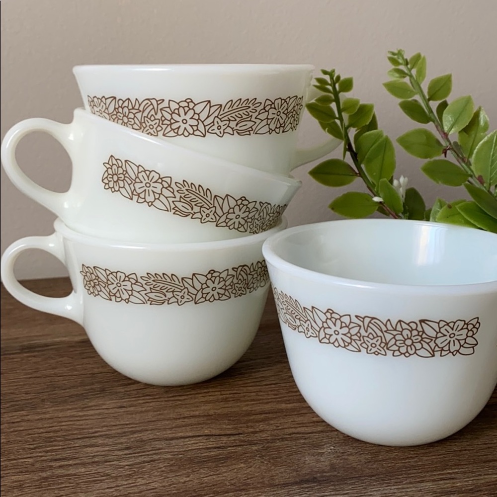 Vintage Pyrex Mugs